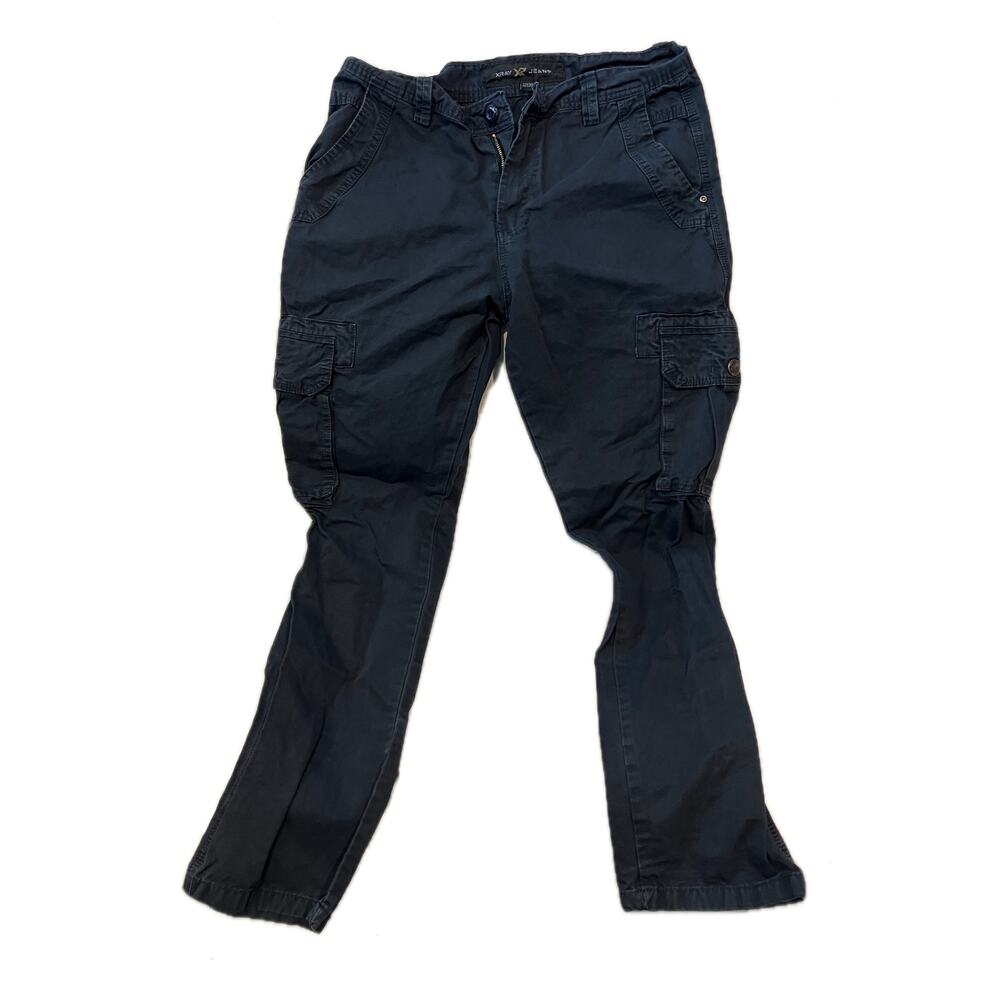 XRay Jeans Blue Cargo Pants Mens 32x30